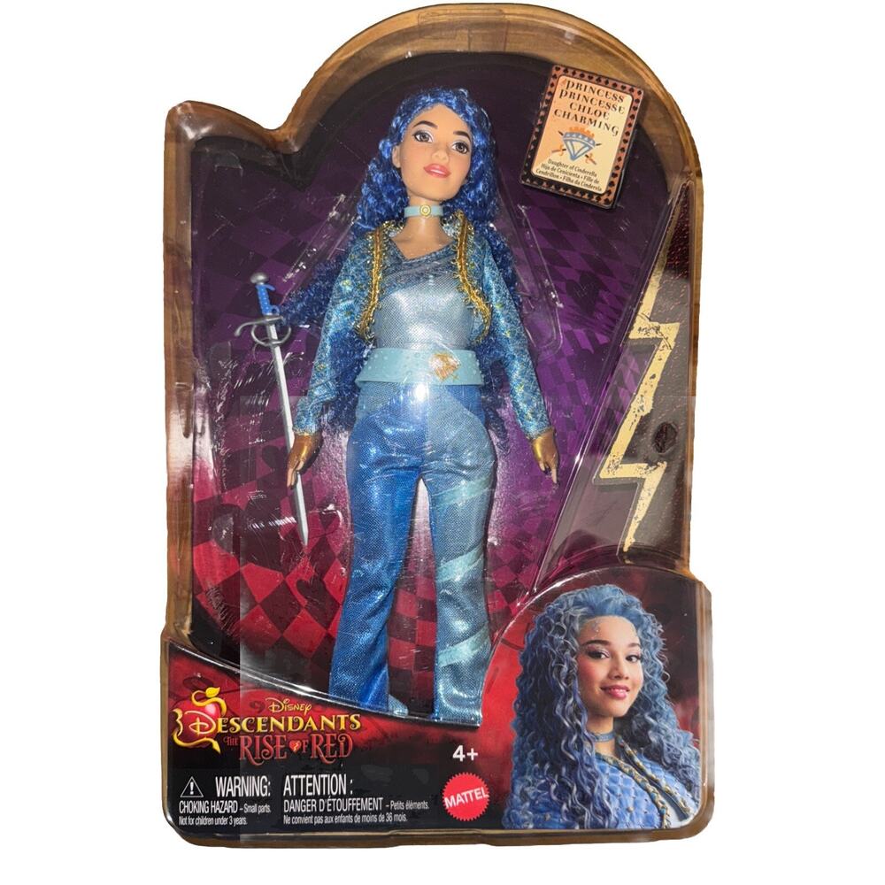 Disney Descendants 4: The Rise of Red - Chloe - Fashion Doll - Blue